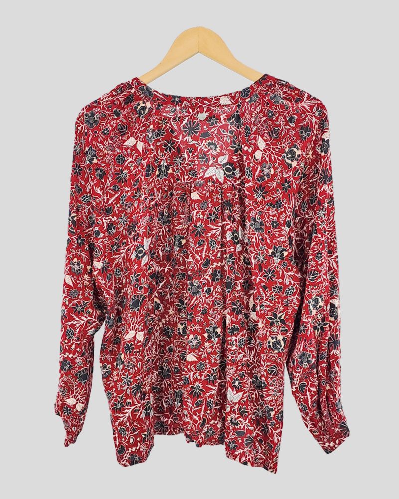 Camisa Manga Larga Liviana Mujer Ver de Mujer Talle 46