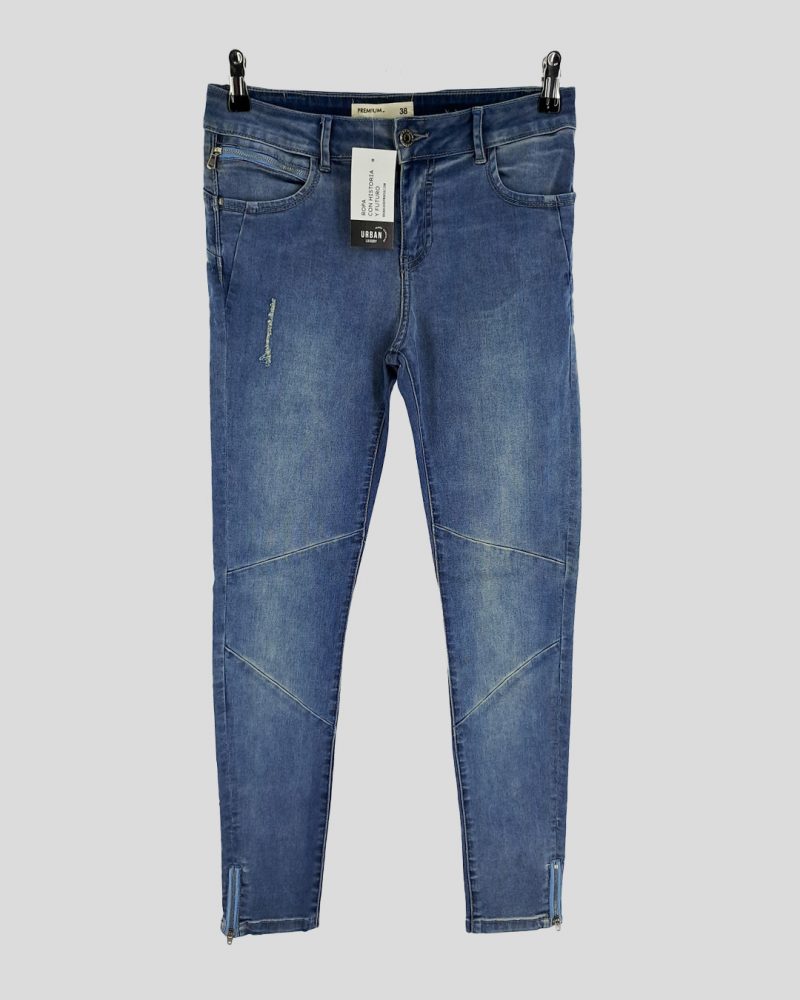 Jean Mujer Premium Denim de Mujer Talle 38