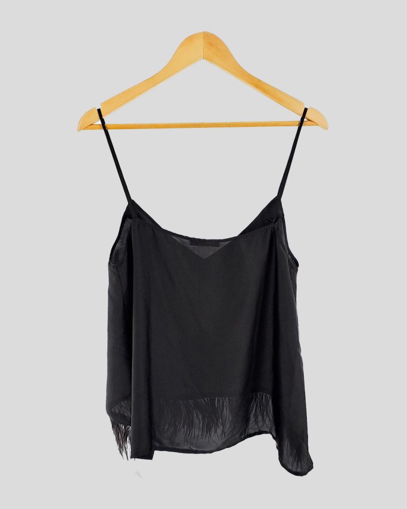 Blusa Sin Mangas Zara de Mujer Talle M