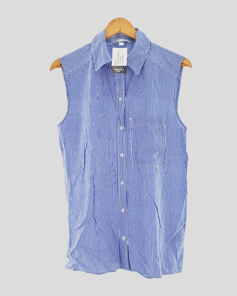 Camisa Manga Corta Mujer H&M de Mujer Talle S