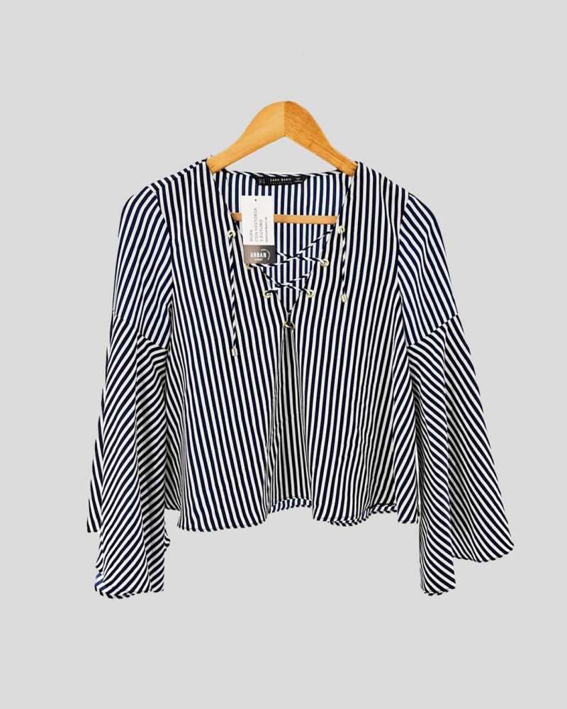 Blusa Manga Larga Liviana Zara de Mujer Talle S