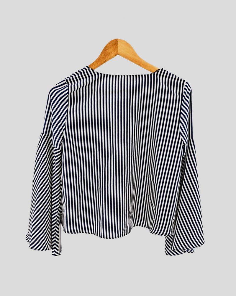 Blusa Manga Larga Liviana Zara de Mujer Talle S