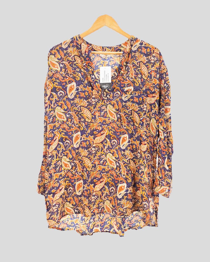 Blusa Manga Larga Liviana Lefties de Mujer Talle M