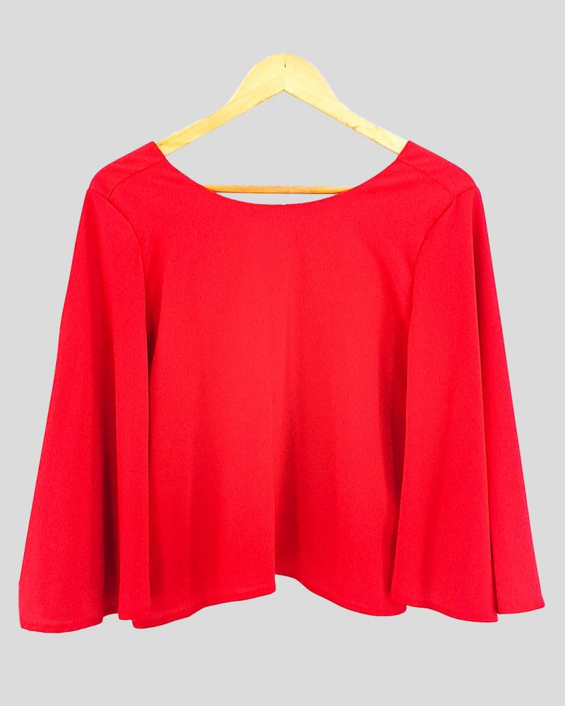 Blusa Manga Corta Koxis de Mujer Talle 36