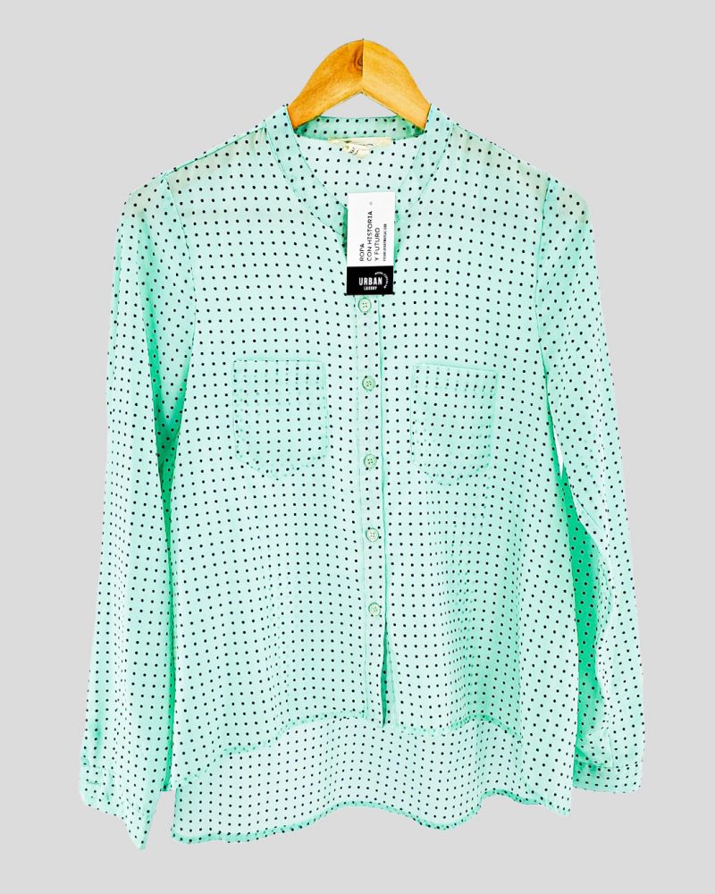 Camisa Manga Larga Liviana Mujer Forever 21 de Mujer Talle S