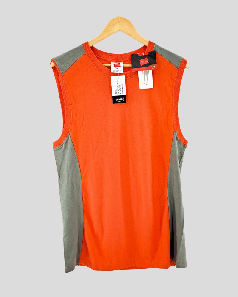 Musculosa Hanes de Hombre Talle M