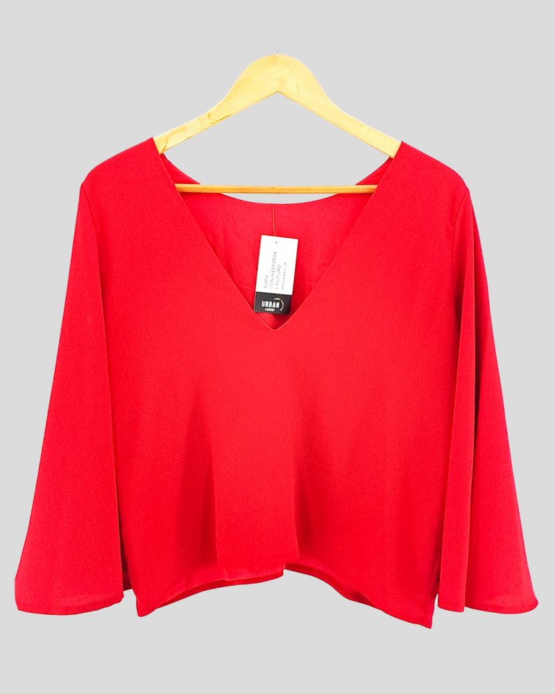 Blusa Manga Corta Koxis de Mujer Talle 36