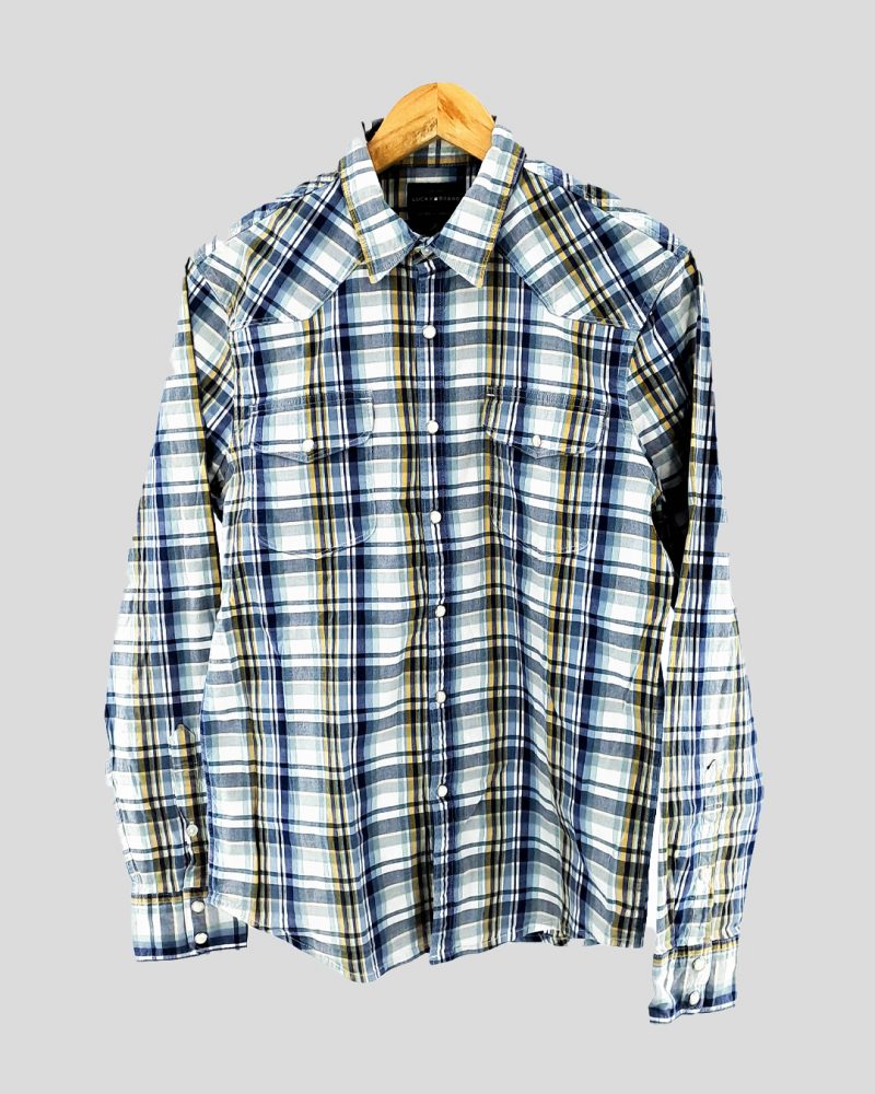 Camisa Manga Larga Liviana Mujer Lucky Brand de Mujer Talle M