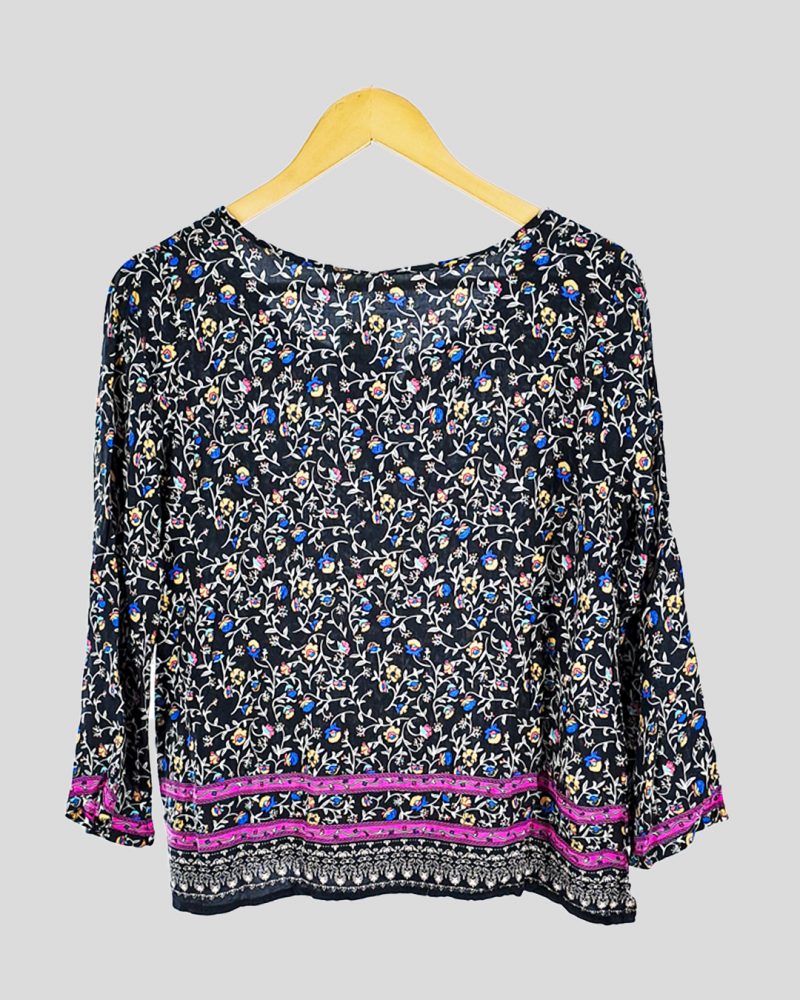 Blusa Manga Larga Liviana Marca Nacional de Mujer Talle XL