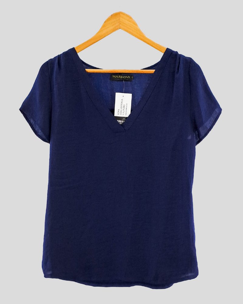 Blusa Manga Corta Markova de Mujer Talle L