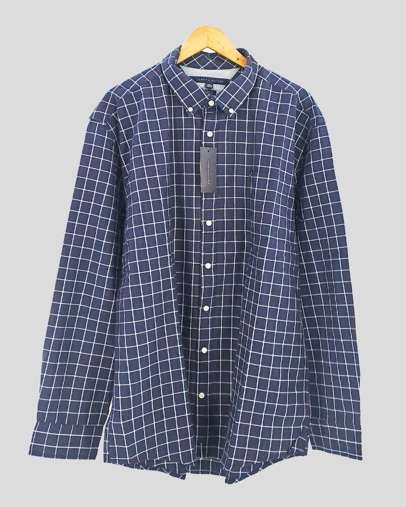 Camisa Manga Larga Hombre Tommy Hilfiger de Hombre Talle XXL