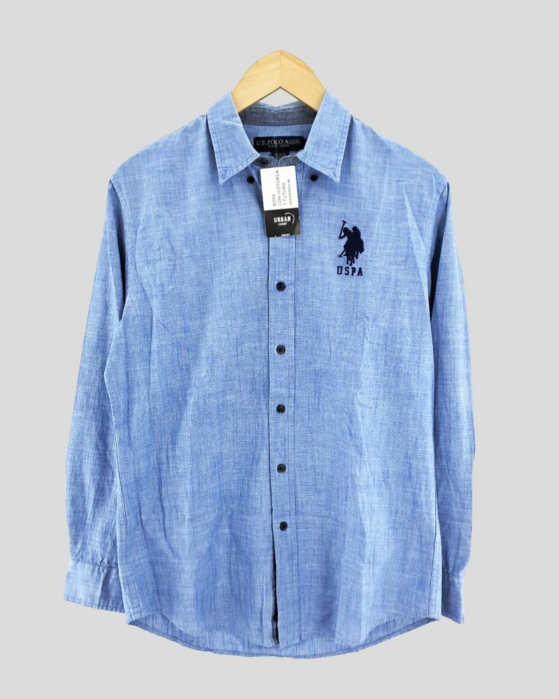 Camisa Manga Larga Hombre US Polo ASSN. de Hombre Talle S