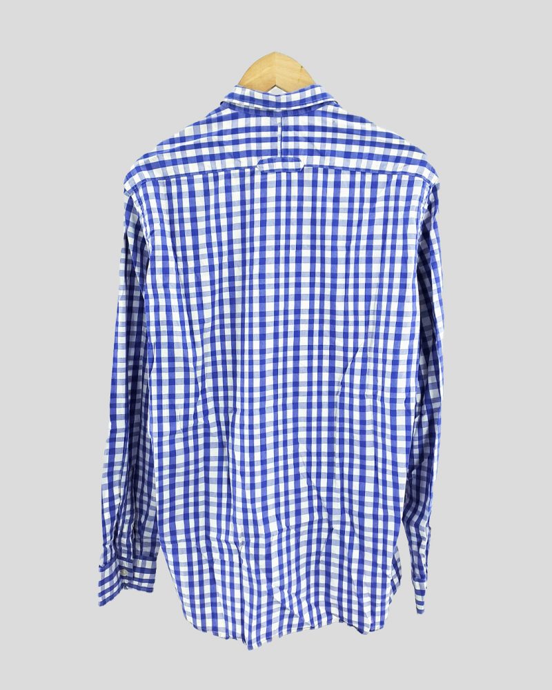 Camisa Manga Larga Hombre Bensimon de Hombre Talle L