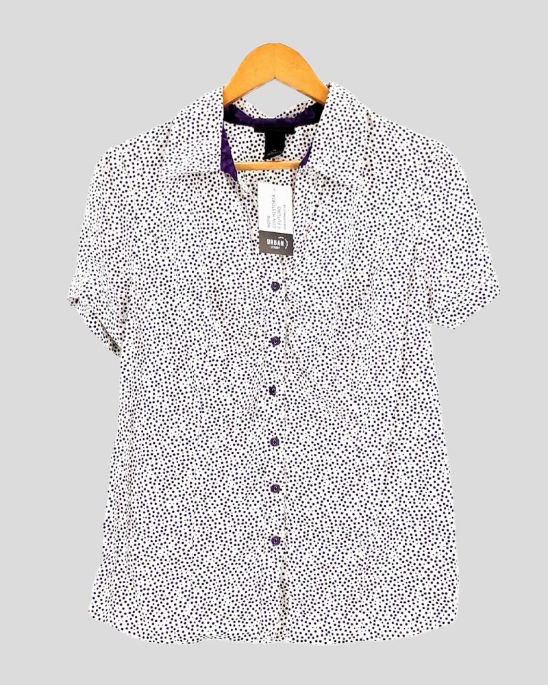 Camisa Manga Corta Mujer Lane Bryant de Mujer Talle 14