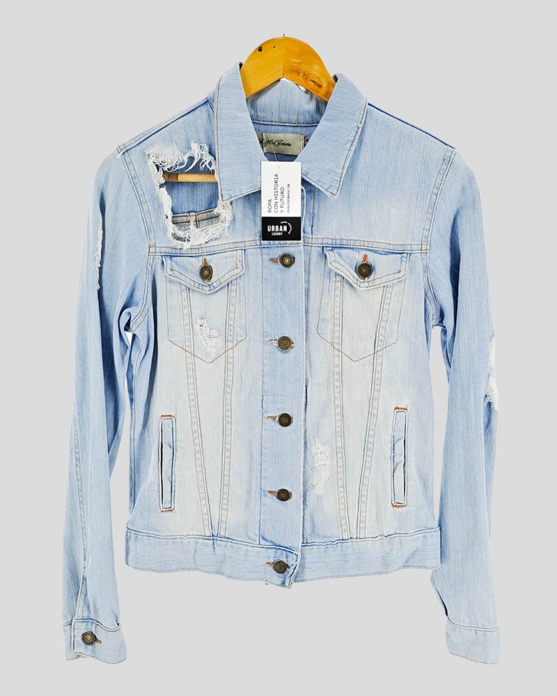 Campera Jean Riffle de Mujer Talle XS