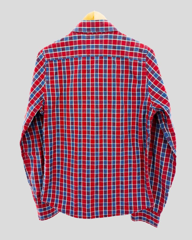 Camisa Manga Larga Hombre Hollister de Hombre Talle S