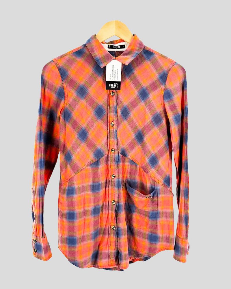 Camisa Manga Larga Liviana Mujer Rusty de Mujer Talle S