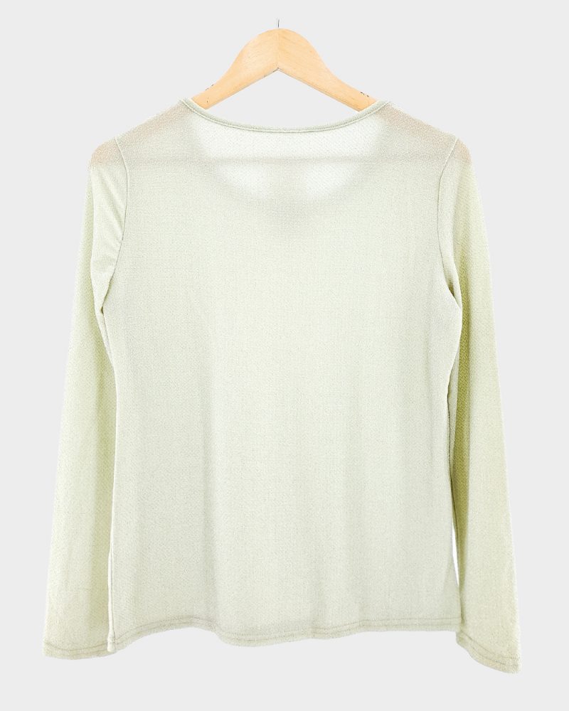 Blusa Manga Larga Liviana Marca Nacional de Mujer Talle XL