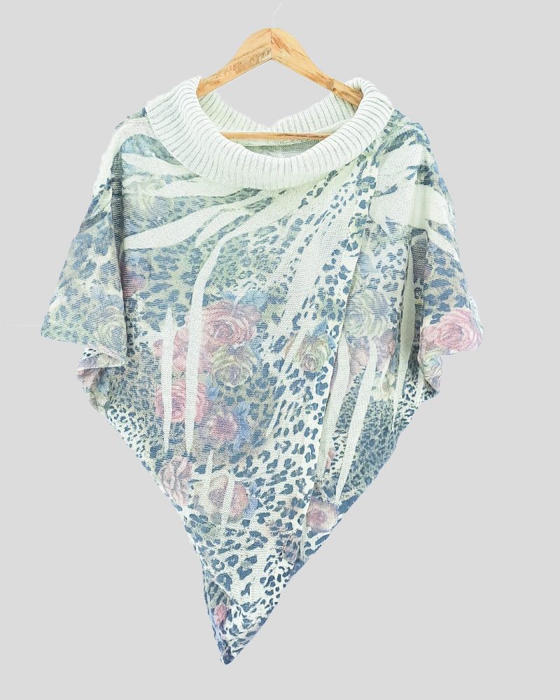 Poncho Marca Internacional de Mujer Talle S