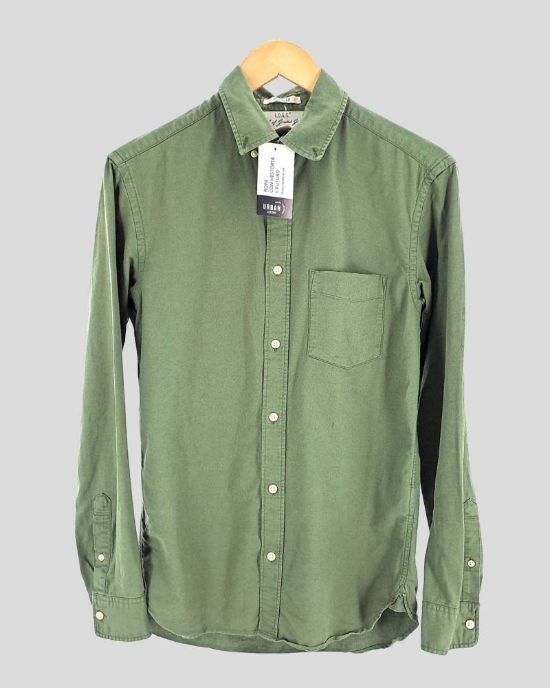 Camisa Manga Larga Hombre H&M de Hombre Talle XS