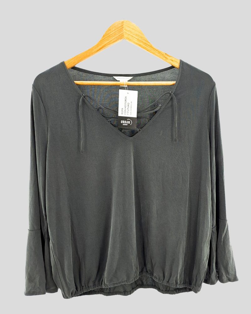 Blusa Manga Larga Liviana Aeropostale de Mujer Talle XL