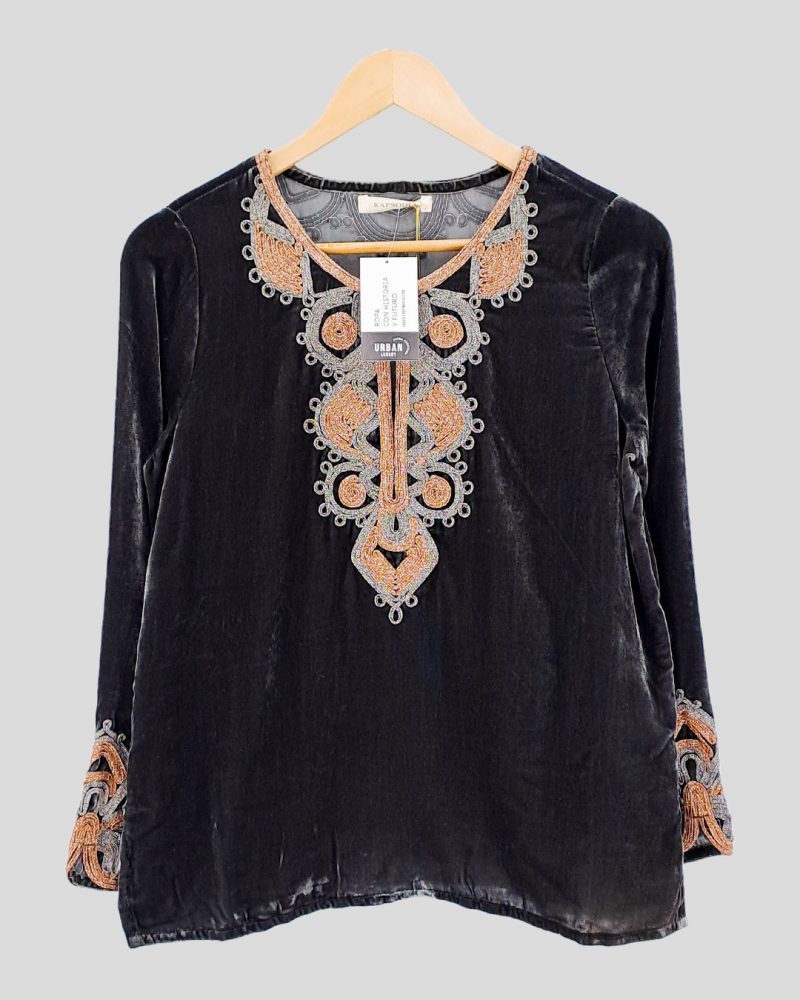 Blusa Manga Larga Invierno Rapsodia de Mujer Talle S