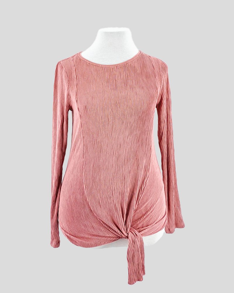 Blusa Manga Larga Liviana Massimo Dutti de Mujer Talle XS