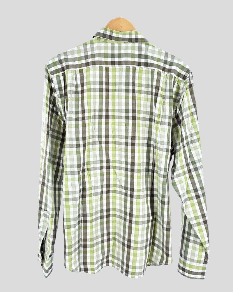 Camisa Manga Larga Hombre Lacoste de Hombre Talle 44