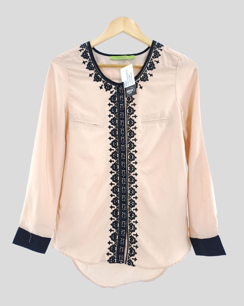 Blusa Manga Larga Liviana Rapsodia de Mujer Talle XS