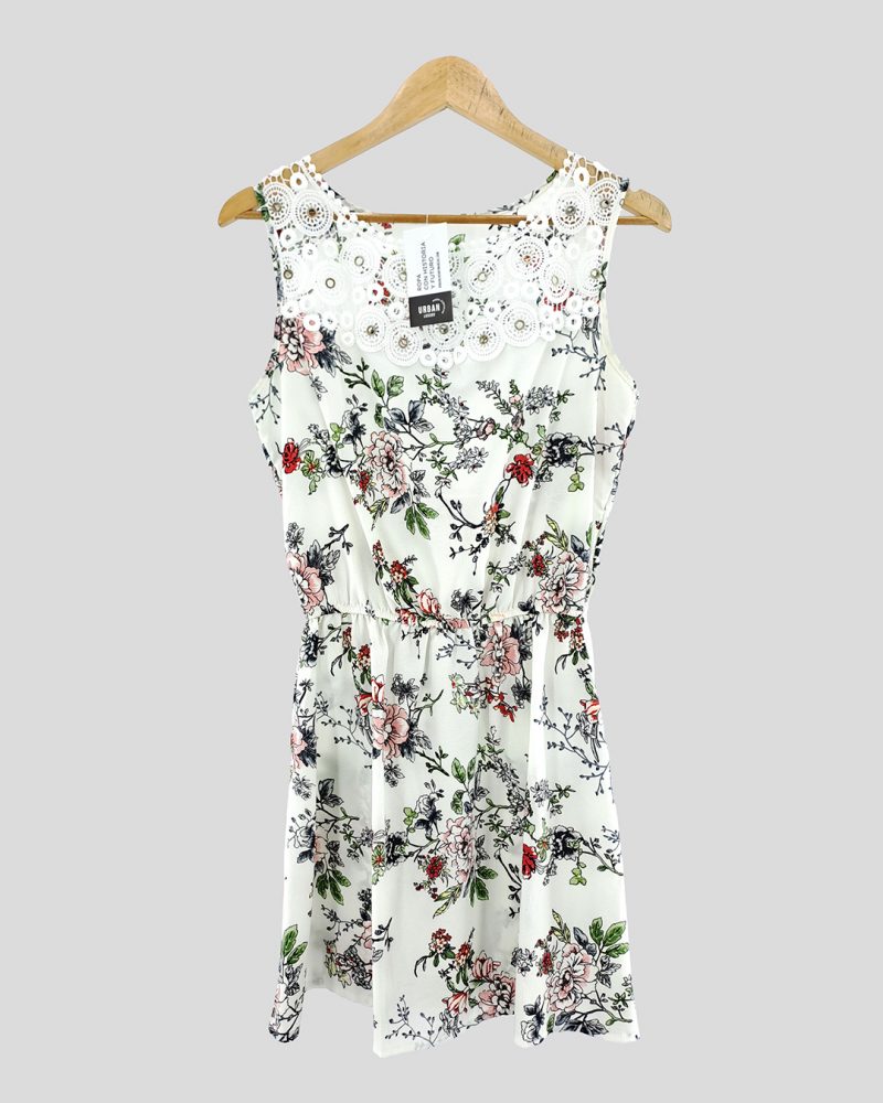 Vestido corto verano Marca Nacional de Mujer Talle XS