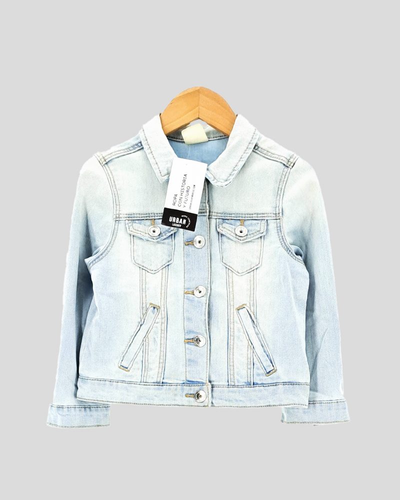 Campera Jean Zara de Nena Talle 4