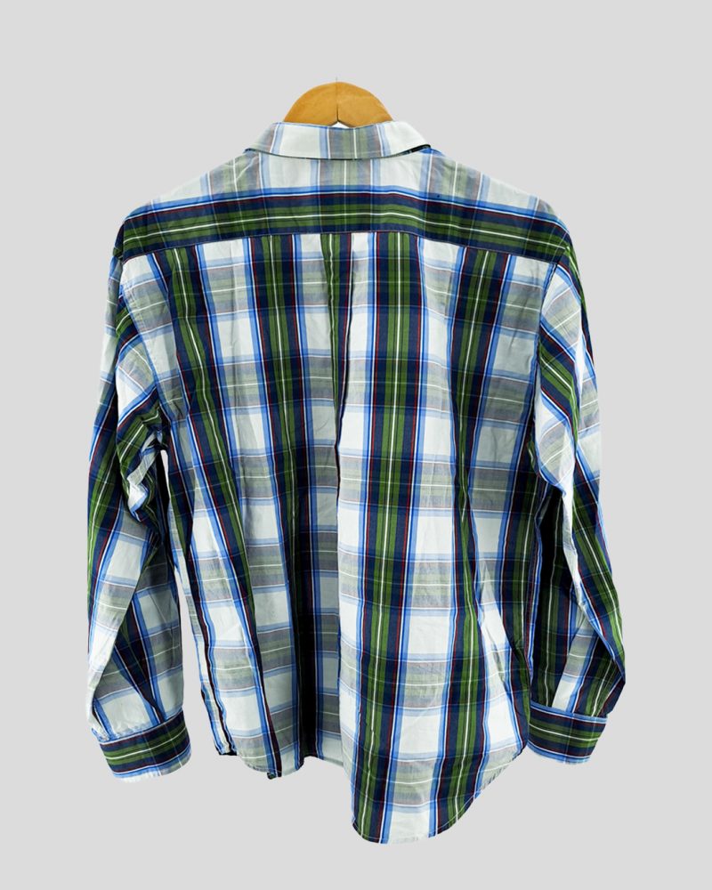 Camisa Manga Larga Hombre Kevingston de Hombre Talle L