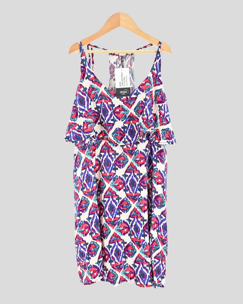 Vestido corto verano Marca Nacional de Mujer Talle XS