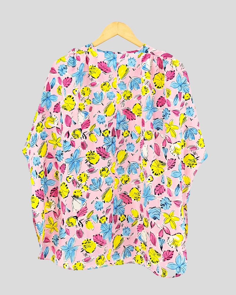 Blusa Manga Corta Marca Nacional de Mujer Talle XL