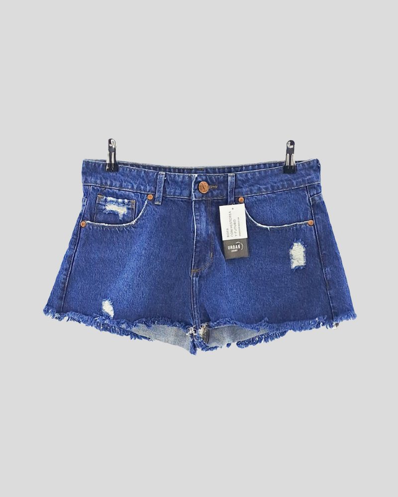 Short de Jean Las Pepas de Mujer Talle 32