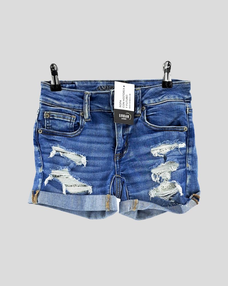 Short de Jean American Eagle de Mujer Talle XS