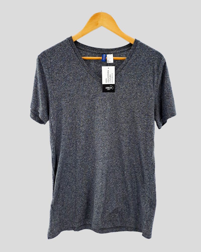 Remera Basica H&M Divided de Hombre Talle S