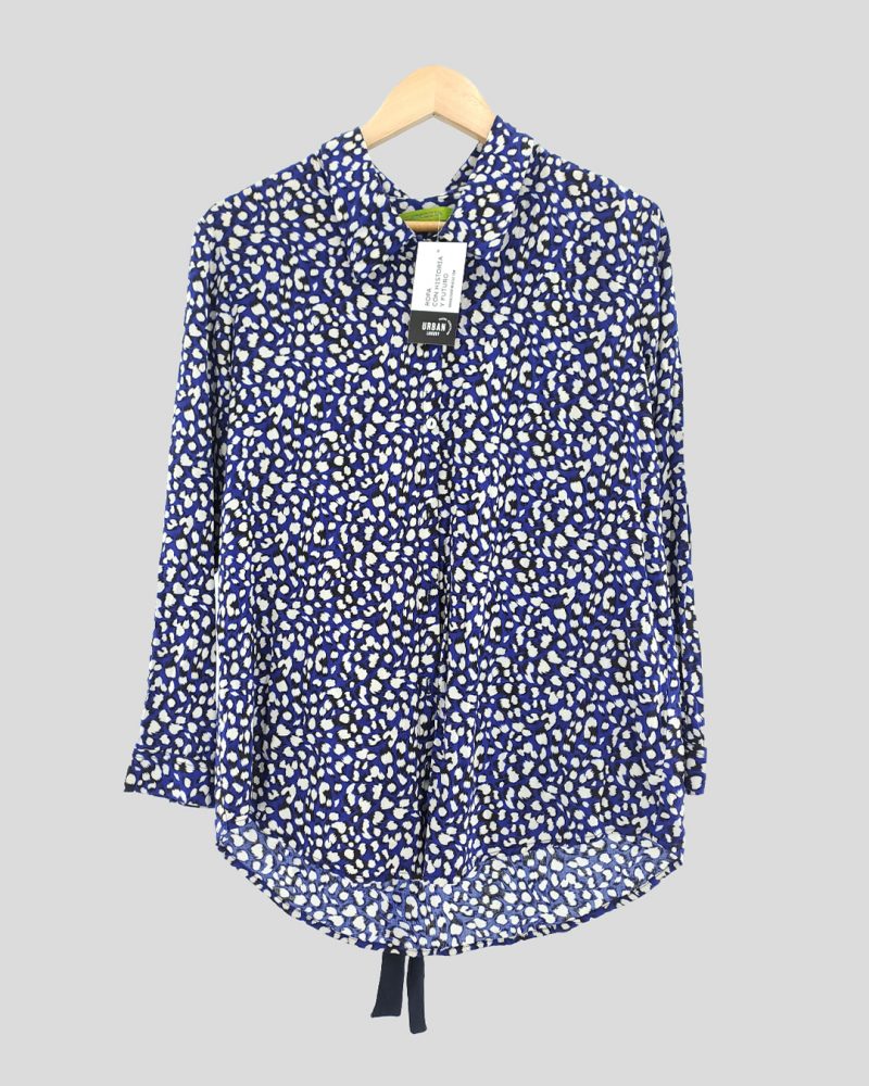 Camisa Manga Larga Liviana Mujer Rapsodia de Mujer Talle S