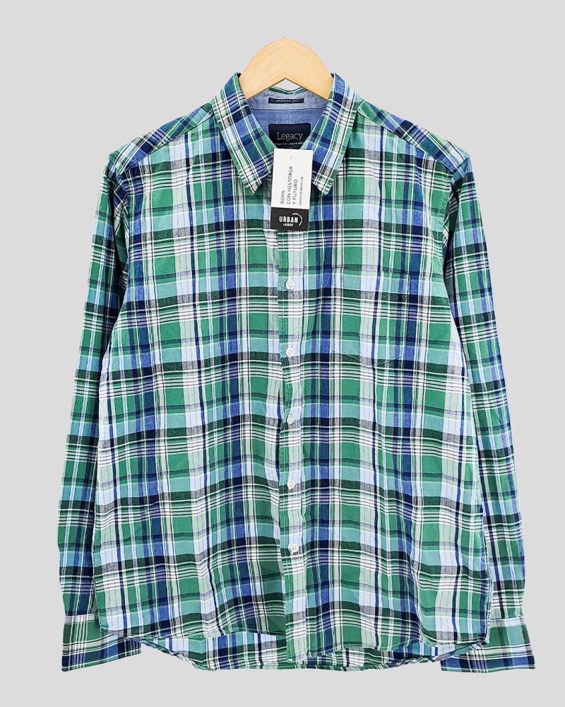 Camisa Manga Larga Hombre Highlands legacy de Hombre Talle 2