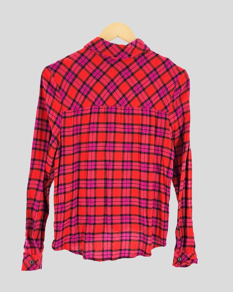 Camisa Manga Larga Liviana Mujer Aeropostale de Mujer Talle S