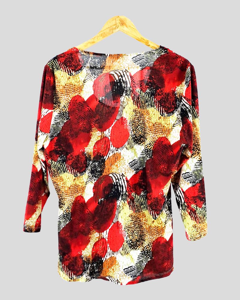 Blusa Manga Larga Liviana Milano de Mujer Talle XL