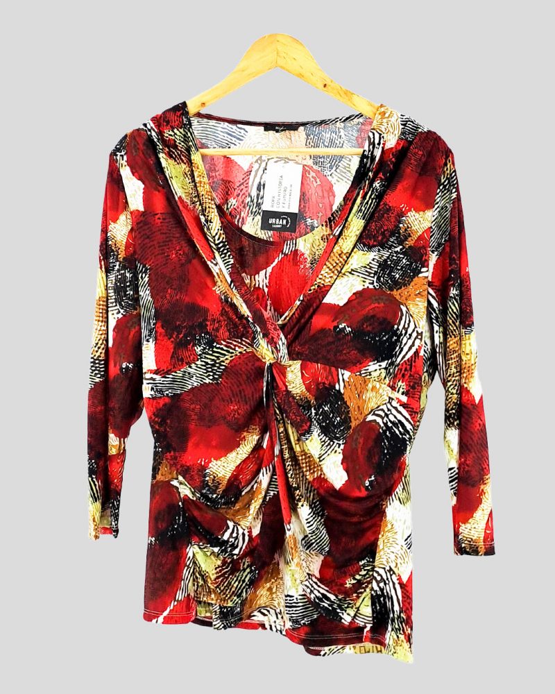 Blusa Manga Larga Liviana Milano de Mujer Talle XL