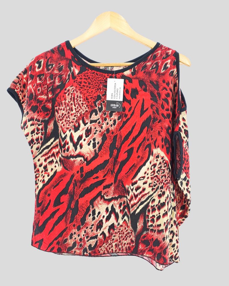 Blusa Manga Corta Marca Nacional de Mujer Talle XL