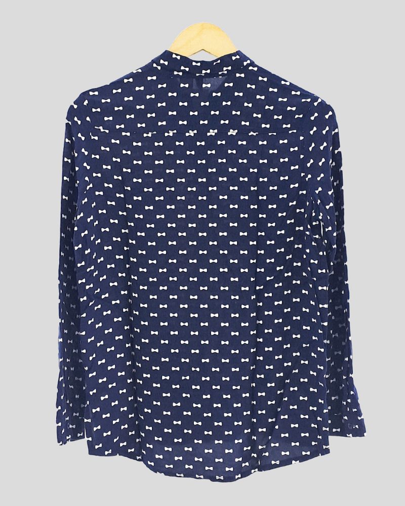 Camisa Manga Larga Liviana Mujer H&M Divided de Mujer Talle 32