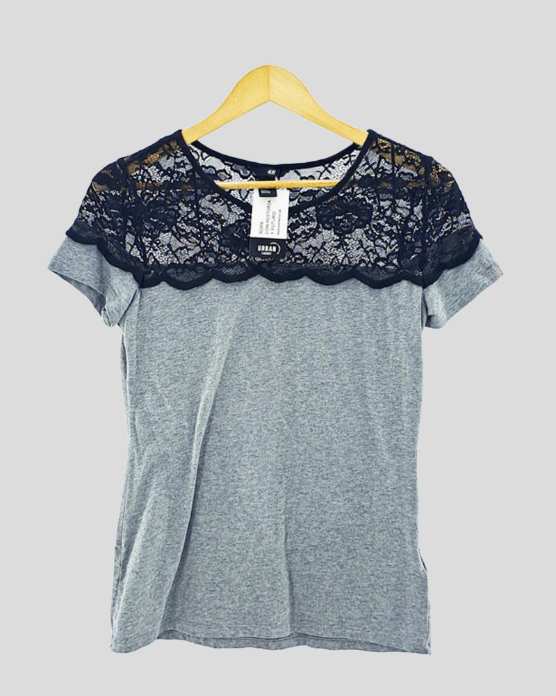 Blusa Manga Corta H&M de Mujer Talle M