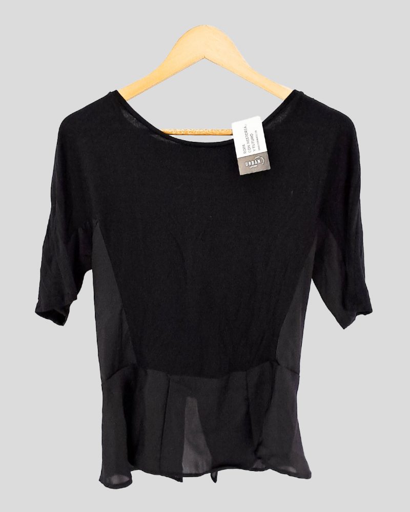 Blusa Manga Corta Las Oreiro de Mujer Talle L