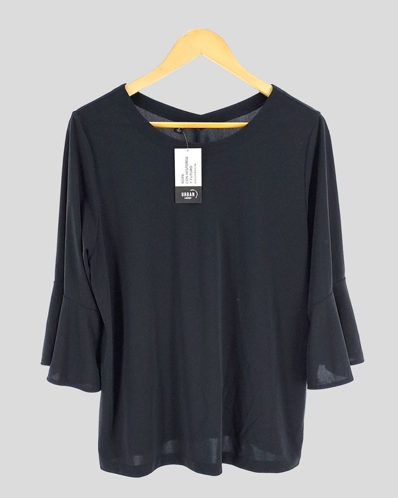 Blusa Manga Larga Liviana Uniqlo de Mujer Talle XL