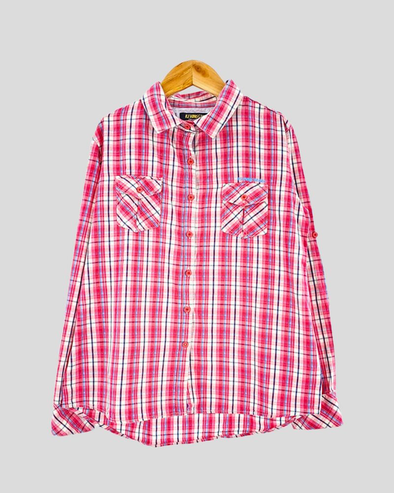 Camisa Manga Larga Chicos Kevingston de Chica Talle 16