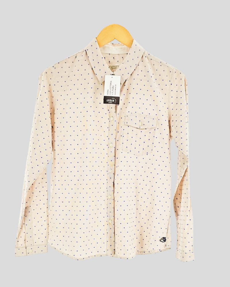 Camisa Manga Larga Liviana Mujer Wanama de Mujer Talle 40