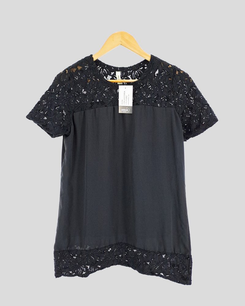 Blusa Sin Mangas Delucca de Mujer Talle 1